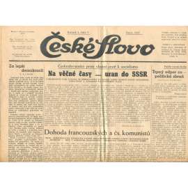 České slovo, ročník 3., číslo 2./1957 (Exil, noviny)