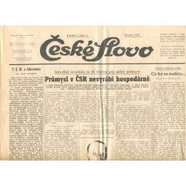 České slovo, ročník 3., číslo 3./1957 (Exil, noviny)
