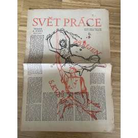 Svět práce, ročník I., číslo 16/1945 (časopis, noviny)