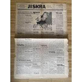 Jiskra, ročník III., číslo 39/1940 (Kanada, exil, noviny)