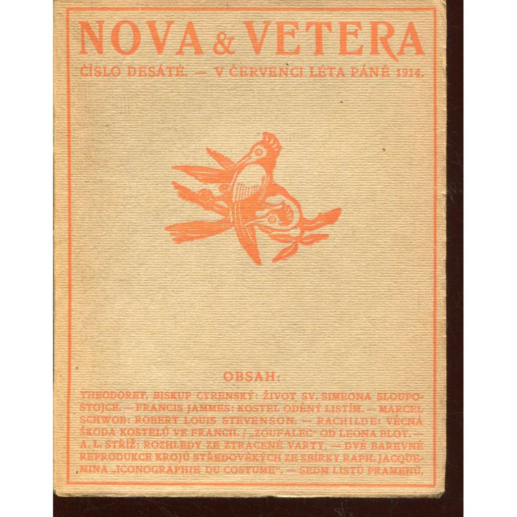 Nova et vetera, číslo 10. (červenec 1914) Stará Říše na Moravě