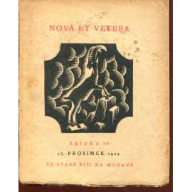 Nova et vetera, číslo 34. (prosinec 1919) Stará Říše na Moravě Nova et vetera, číslo 34. (prosinec 1919) Stará Říše na Moravě
