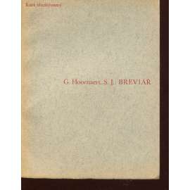 Breviář (Stará Říše na Moravě, Kurs sv. 38) - podpis Josef Florian Breviář (Stará Říše na Moravě, Kurs sv. 38) - podpis Josef Florian