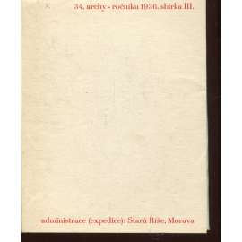 34. Archy (1936) - Stará Říše na Moravě 34. Archy (1936) - Stará Říše na Moravě