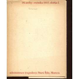 36. Archy (1937) - Stará Říše na Moravě 36. Archy (1937) - Stará Říše na Moravě
