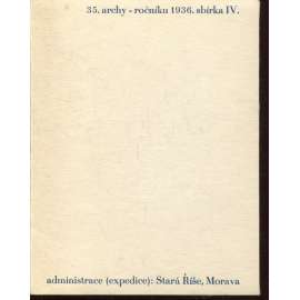 35. Archy (1936) - Stará Říše na Moravě 35. Archy (1936) - Stará Říše na Moravě