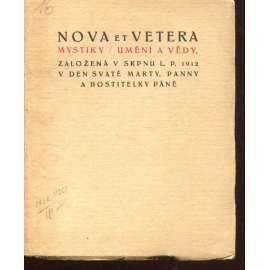 Mystiky / Umění a vědy (Nova et vetera, Stará Říše na Moravě) Mystiky / Umění a vědy (Nova et vetera, Stará Říše na Moravě)