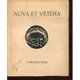 Nova et vetera, sv. 50/1922 (Stará Říše na Moravě) Nova et vetera, sv. 50/1922 (Stará Říše na Moravě)