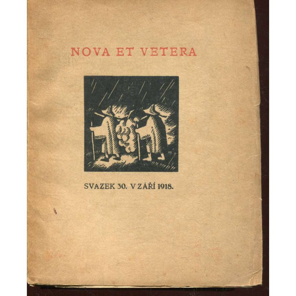 Nova et vetera, svazek 30/1918 (Stará Říše na Moravě) Nova et vetera, svazek 30/1918 (Stará Říše na Moravě)