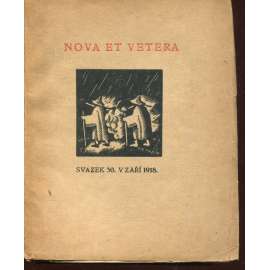 Nova et vetera, svazek 30/1918 (Stará Říše na Moravě) Nova et vetera, svazek 30/1918 (Stará Říše na Moravě)