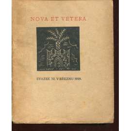 Nova et vetera, svazek 32/1919 (Stará Říše na Moravě) Nova et vetera, svazek 32/1919 (Stará Říše na Moravě)