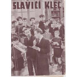 Slavičí klec. Bio-program v obrazech. Filmový prospekt z kina. (režie J. Dreville, hrají M. Francey, M. Ducouret)