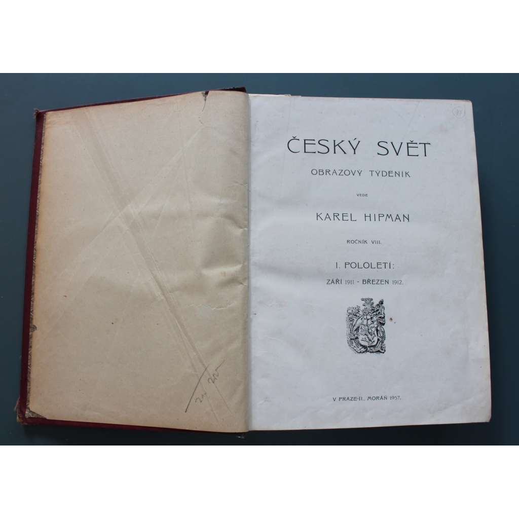 Český svět 1911-1912, roč. VIII. (kultura, beletrie, Rakousko Uhersko, mj. Petr Brandl, Z války Italsko-turecké, Obecní dům, M. Aleš, Pražské jarní dostihy, Pomník Fügnera a Tyrše, Olympiáda Stockholm)
