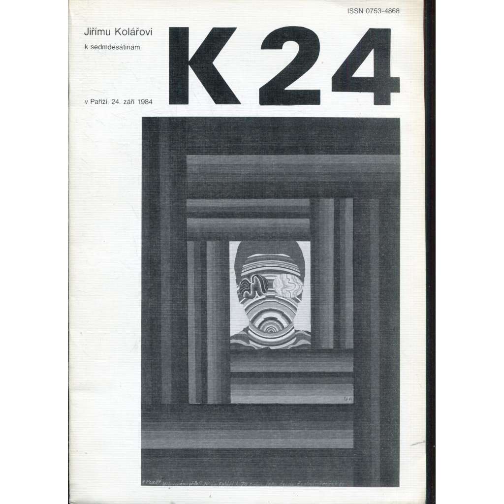 Revue K 24 - Jiřímu Kolářovi k sedmdesátinám (Jiří Kolář) - exil