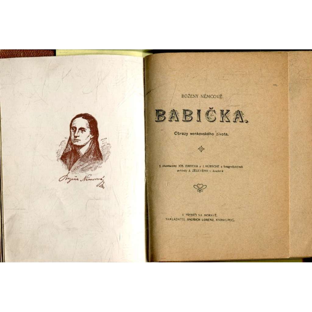 Babička (Božena Němcová - kolibřík) - Jindřich Lorenz, Třebíč