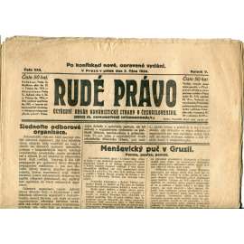 Rudé právo (3.10.1924) - 1. republika, staré noviny