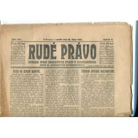Rudé právo (26.10.1924) - 1. republika, staré noviny Rudé právo (26.10.1924) - 1. republika, staré noviny