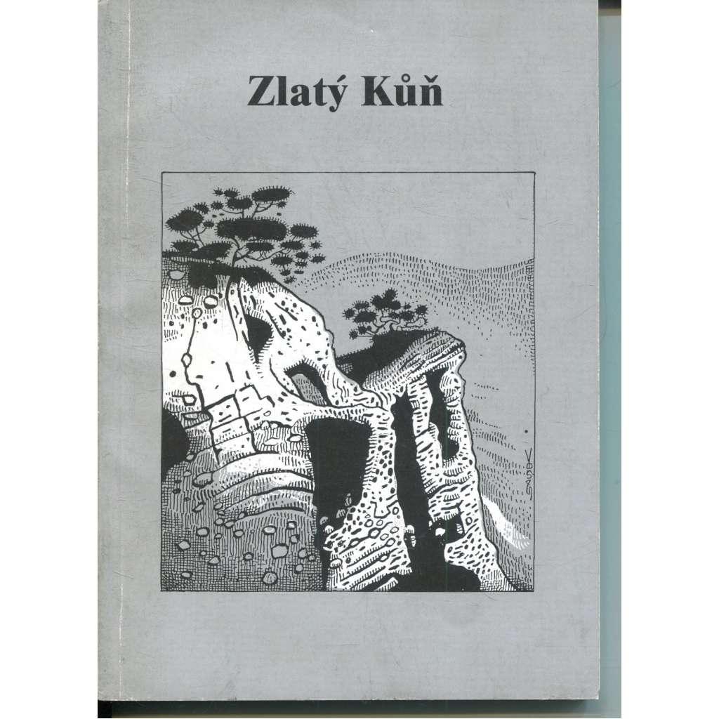Zlatý kůň (obálka K. Saudek, podpis Václav Cílek)
