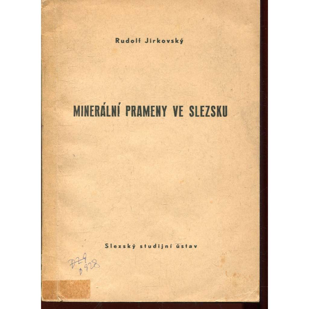 Minerální prameny v Čechách, na Moravě a ve Slezsku