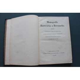 Monografie Hořovicka a Berounska, díl 1 (Beroun, Hořovice, geografie, sborník, mj. Popis přírodní, Vodopis, Podnebí, Zvířena, Národopis)
