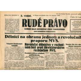 Rudé právo (13.3.1929) - 1. republika, staré noviny Rudé právo (13.3.1929) - 1. republika, staré noviny