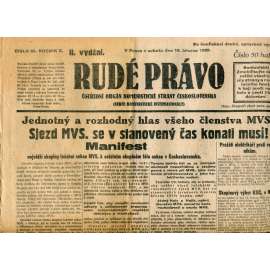 Rudé právo (16.3.1929) - 1. republika, staré noviny