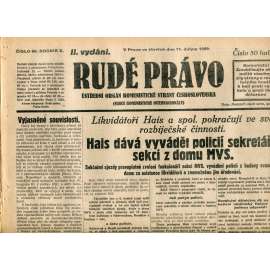 Rudé právo (11.4.1929) - 1. republika, staré noviny