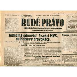 Rudé právo (16.4.1929) - 1. republika, staré noviny