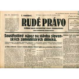 Rudé právo (24.5.1929) - 1. republika, staré noviny