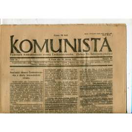 Komunista (16.6.1922) - staré noviny, 1. republika