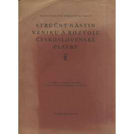 Stručný nástin vzniku a rozvoje československé plavby (plavba)