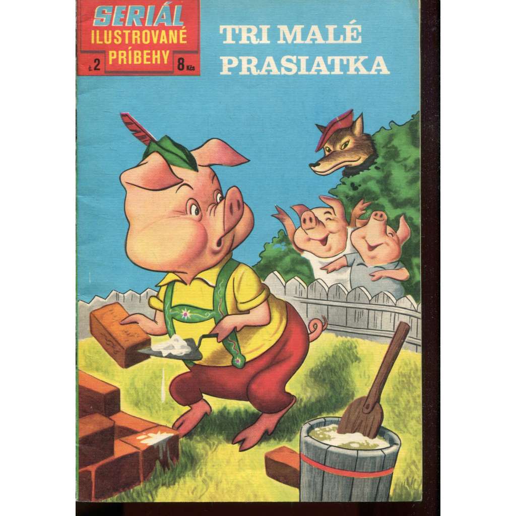 Tri malé prasiatka (text slovensky) - komiks