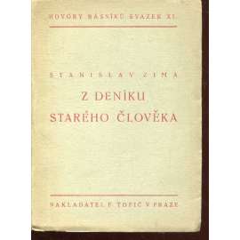 Z deníku starého člověka (podpis Stanislav Zima)
