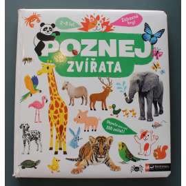 Poznej zvířata (zoologie, mj. pes, kočka, motýl, slepice, žába, lev, krokodýl, klokan, panda, delfín, žralok)