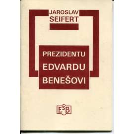 Prezidentu Edvardu Benešovi (Edvard Beneš) - ilustrace Toyen