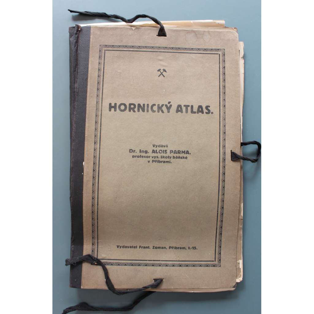 Hornický atlas (hornictví, mj. Důlní větrání, přístroje, Práce dobývací, rypadla)