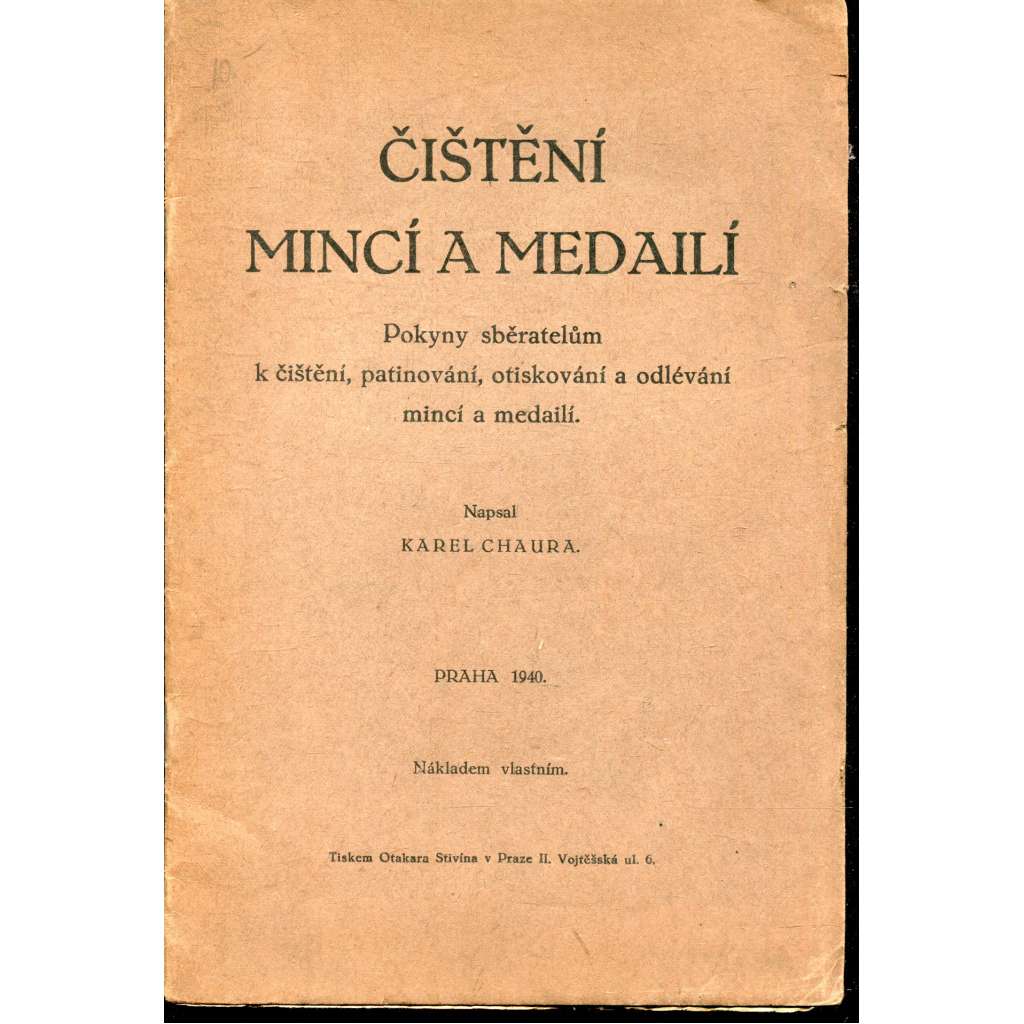 Čištění mincí a medailí (mince, medaile)