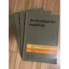 Archeologické rozhledy, ročník XLIX., sešit 1-4/1997 (archeologie, časopis)
