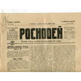 Pochodeň. Časopis strany sociálně demokratické (24.5.1912) - staré noviny Pochodeň. Časopis strany sociálně demokratické (24.5.1912) - staré noviny