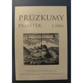 Průzkumy památek 1/2004 (památková péče, architektura, mj. K počátkům hradů Rožmberka a Českého Krumlova, Opevnění města Jičína v 16. stol., Zámek v Linhartovech, Nový dvůr v lednicko-valtickém areálu)