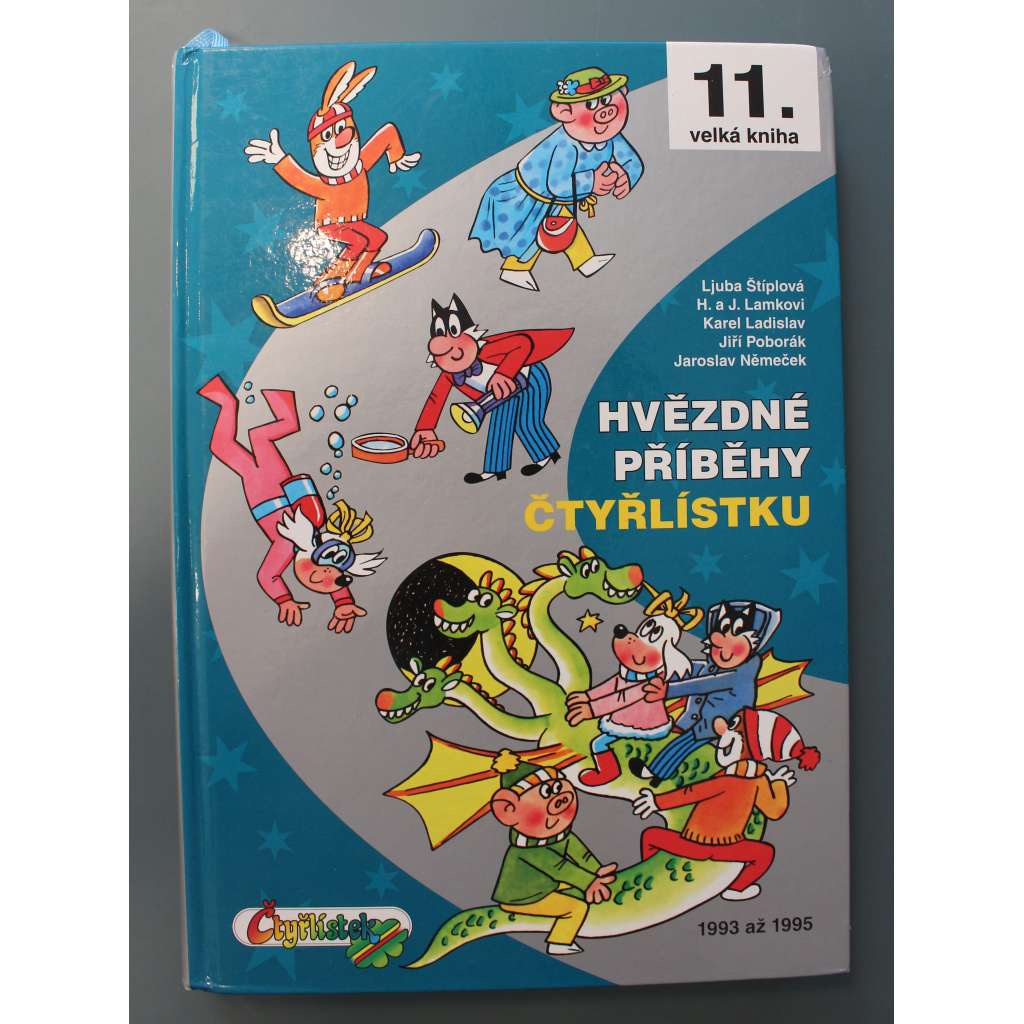 Hvězdné příběhy Čtyřlístku 1993 - 1995 (edice: 11. velká kniha) (Čtyřlístek, komiks)