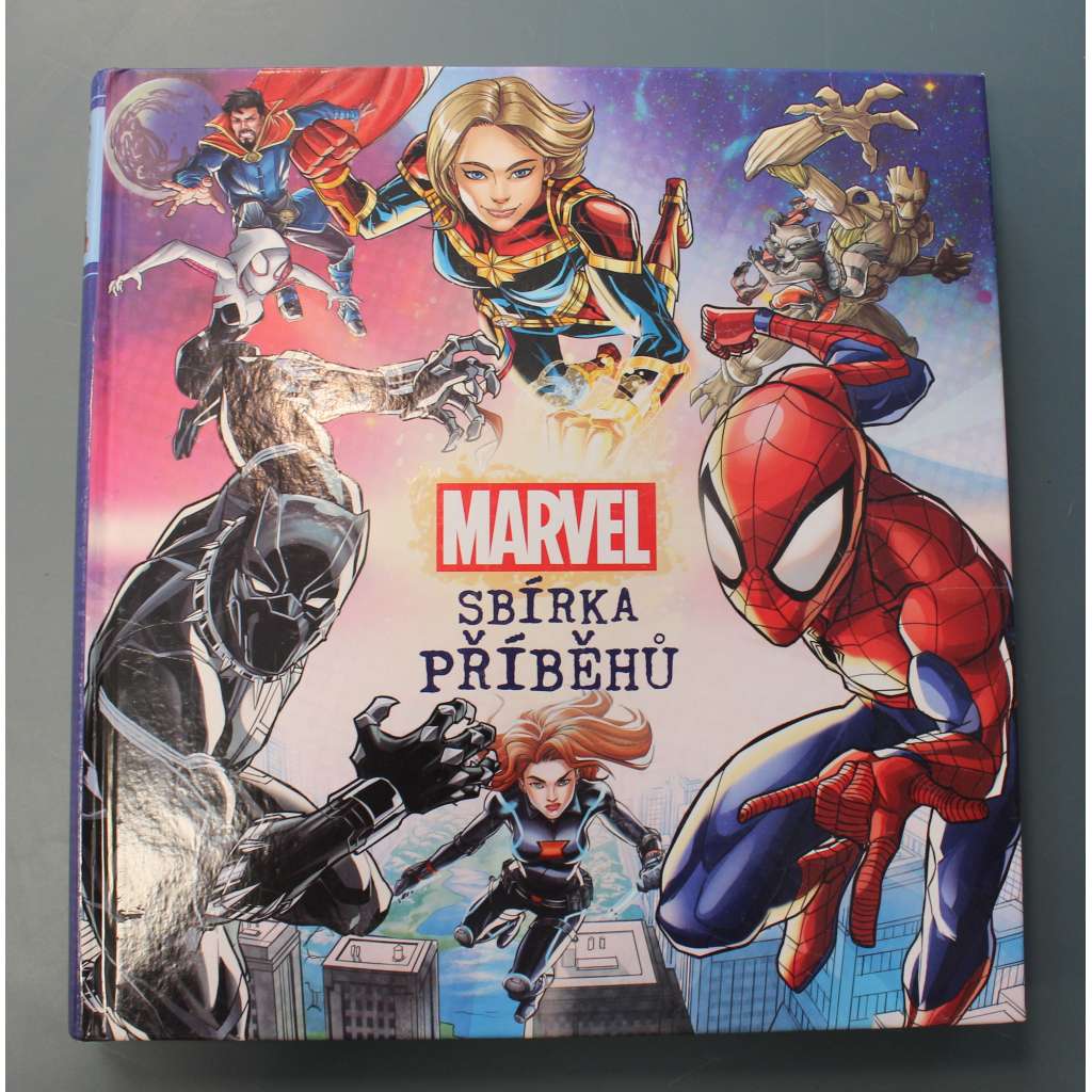 Marvel - Sbírka příběhů (dětská literatura, sci-fi, mj. Spider-Man, Black Widow, Captain Marvel, Hulk, Avengers, Thor, Loki, Ant-Man/Wasp)