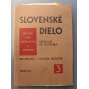 Slovenské dielo. Revue pre literatúru a umenie 1929, roč. I. 7 sešitů (časopis, literatura, Slovensko, mj. K. Toman - Svatý Václave!, Kalvoda o Štefánikovi, Formové problémy maliarstva, A. Rodin - Odkaz)