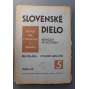 Slovenské dielo. Revue pre literatúru a umenie 1929, roč. I. 7 sešitů (časopis, literatura, Slovensko, mj. K. Toman - Svatý Václave!, Kalvoda o Štefánikovi, Formové problémy maliarstva, A. Rodin - Odkaz)