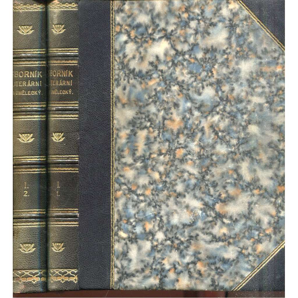 Topičův sborník literární a umělecký, ročník I./1913-1914 (2 svazky) - vazba kůže - polokožená Topičův sborník literární a umělecký, ročník I./1913-1914 (2 svazky) - vazba kůže - polokožená