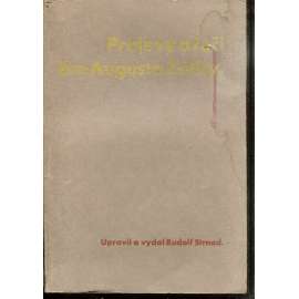 Projevy a řeči dra Augusta Zátky (August Zátka) - pošk. Projevy a řeči dra Augusta Zátky (August Zátka) - pošk.