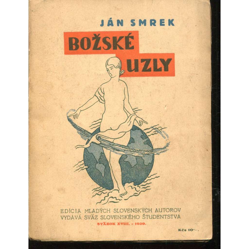 Božské uzly (obálka Martin Benka) - text slovensky (poezie)