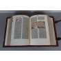 Bible kutnohorská [bibliofilie - faksimile - KRÁSNÁ CELOKOŽENÁ VAZBA]