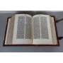 Bible kutnohorská [bibliofilie - faksimile - KRÁSNÁ CELOKOŽENÁ VAZBA]