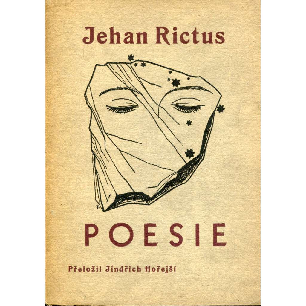 Poesie (Jehan Rictus) - obálka Toyen